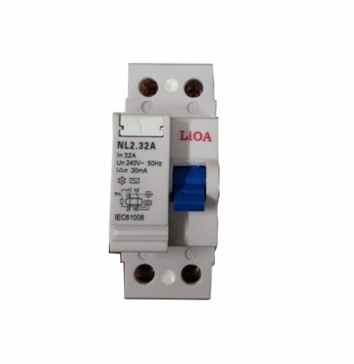 CB chống giật lioa 32A - 30mA - RCCB