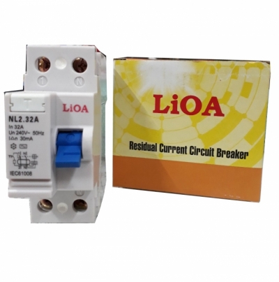 CB chống giật lioa 32A - 30mA - RCCB