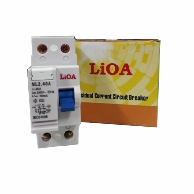 CB chống giật lioa 40A - 30mA - RCCB