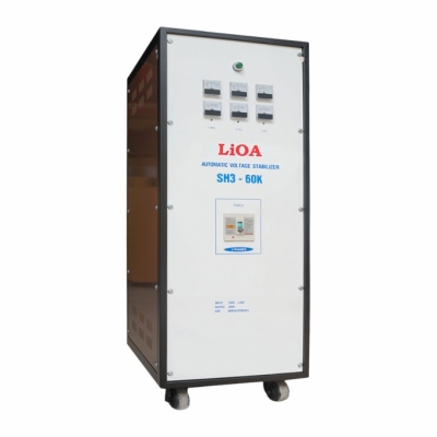 Ổn áp 3P khô SH3 LiOA SH3-60K 60kVA (Trắng)