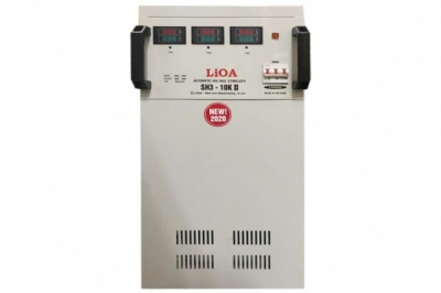 Ổn áp 3P khô SH3 LiOA SH3-10K 10kVA (Nâu)