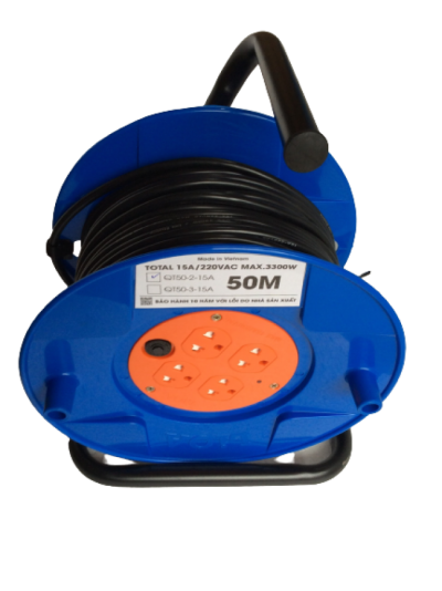 Ổ cắm Rulo to LiOA QT50-2-15A 50m x 2 15A