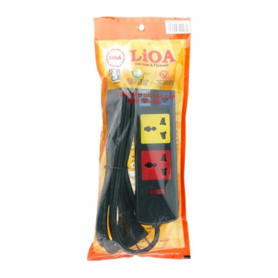Ổ cắm kéo dài phổ thông LIOA 2D2S52