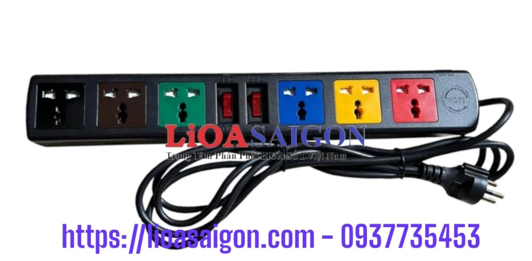 ổ cắm lioa 6d33n