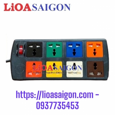 Ổ CẮM KÉO DÀI LIOA 8D33N dây dài 3m 3 lõi dây