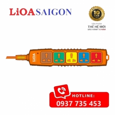 Ổ CẮM LIOA SIÊU TẢI CÓ DÂY 4P-3M/2-15A