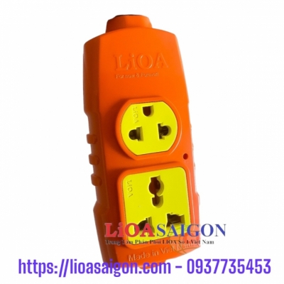 Ổ cắm siêu tải không dây LiOA 2P-2D 6600W