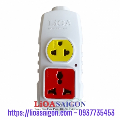 Ổ cắm siêu tải không dây LiOA 2P-2D 6600W