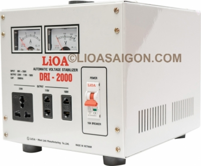 Ổn áp LIOA 2KVA - LiOA DRI-2000