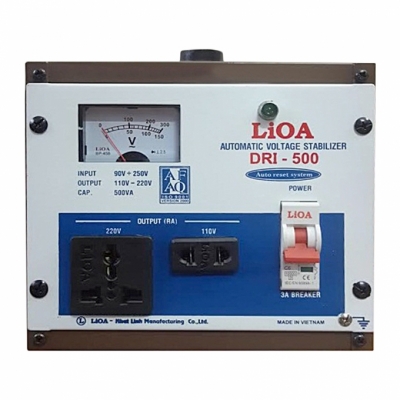 Ổn áp Lioa 0.5KVA - LiOA DRI-500