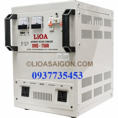 Ổn áp 1P DRII LiOA DRII-7500 7.5kVA (Nâu đậm)