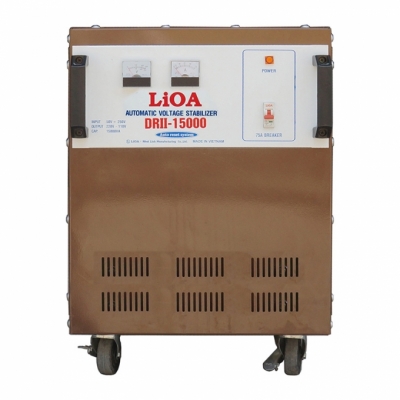 Ổn áp 1P DRII LiOA DRII-15000 15kVA (Nâu nhạt)