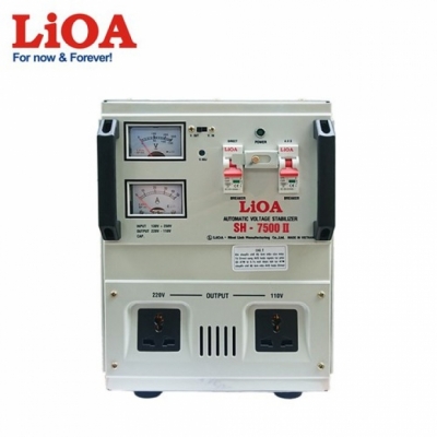 Ổn áp 1 pha LiOA SH-7500II - SH-7500II