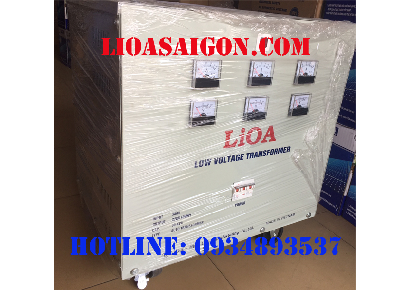 biến áp lioa 30kva 3 pha