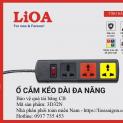 Trên tay ổ cắm LiOA 3 chấu - 3D32N công suất 2200W