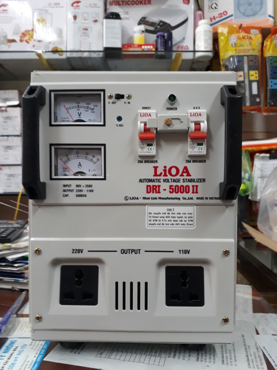 ổn áp lioa dây đồng