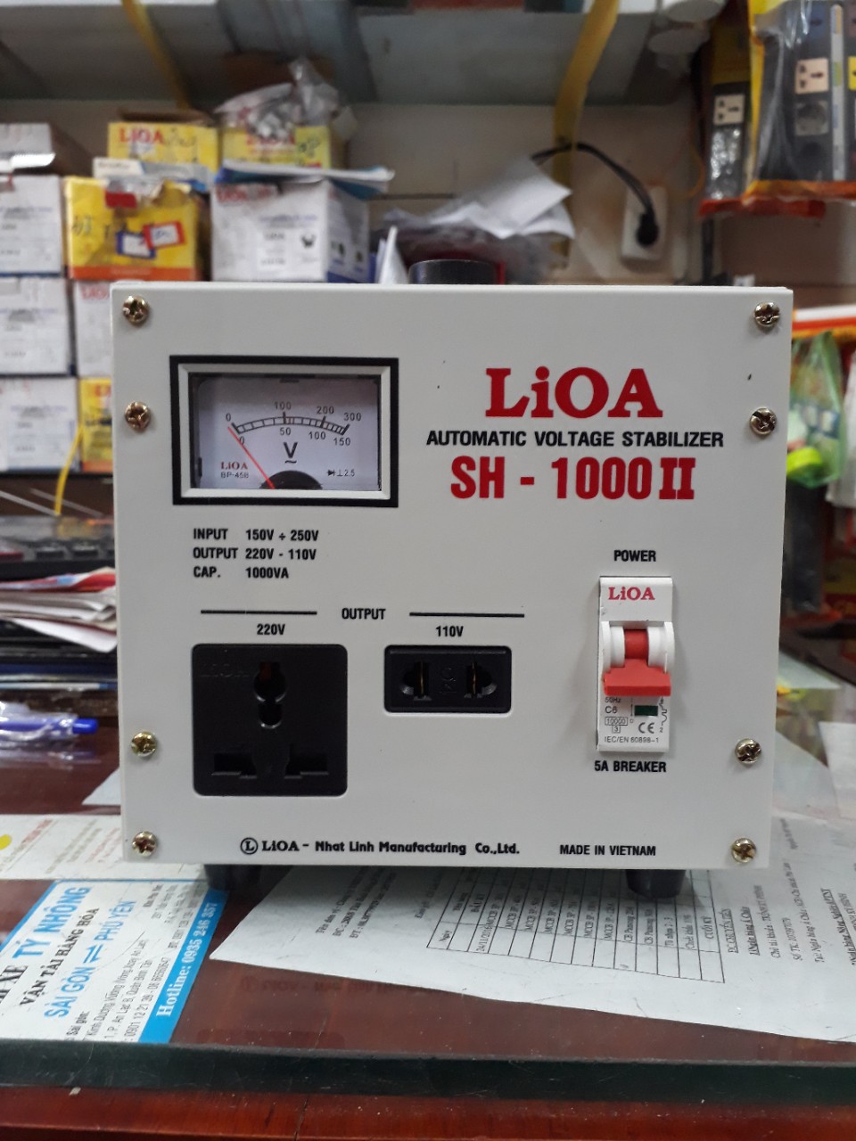ổn áp lioa 1kva