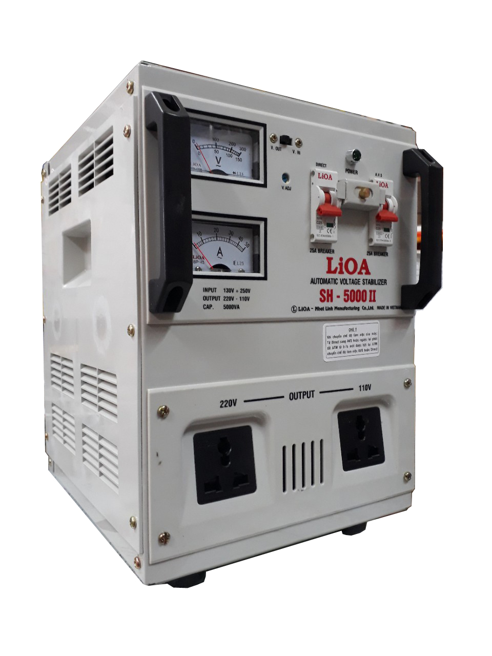 ổn áp lioa 5kva giá bao nhiêu