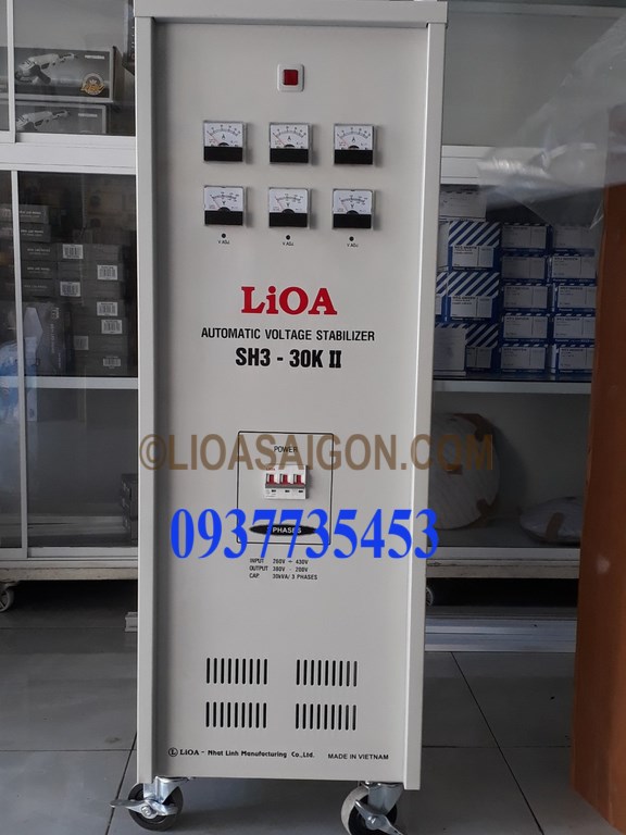 ổn áp lioa ổn áp lioa 30kva 3 pha