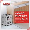 Tính năng 3 trong 1 chỉ có trong ổn áp LiOA