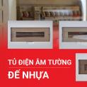 TỦ ĐIỆN ÂM TƯỜNG LIOA CHỨA APTOMAT