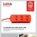 Ổ CẮM CÔNG SUẤT LỚN LIOA - CHỊU CÔNG SUẤT CAO ĐẾN 3 NỒI LẪU