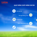 QUẠT ĐỨNG CHỨC NĂNG ION LIOA