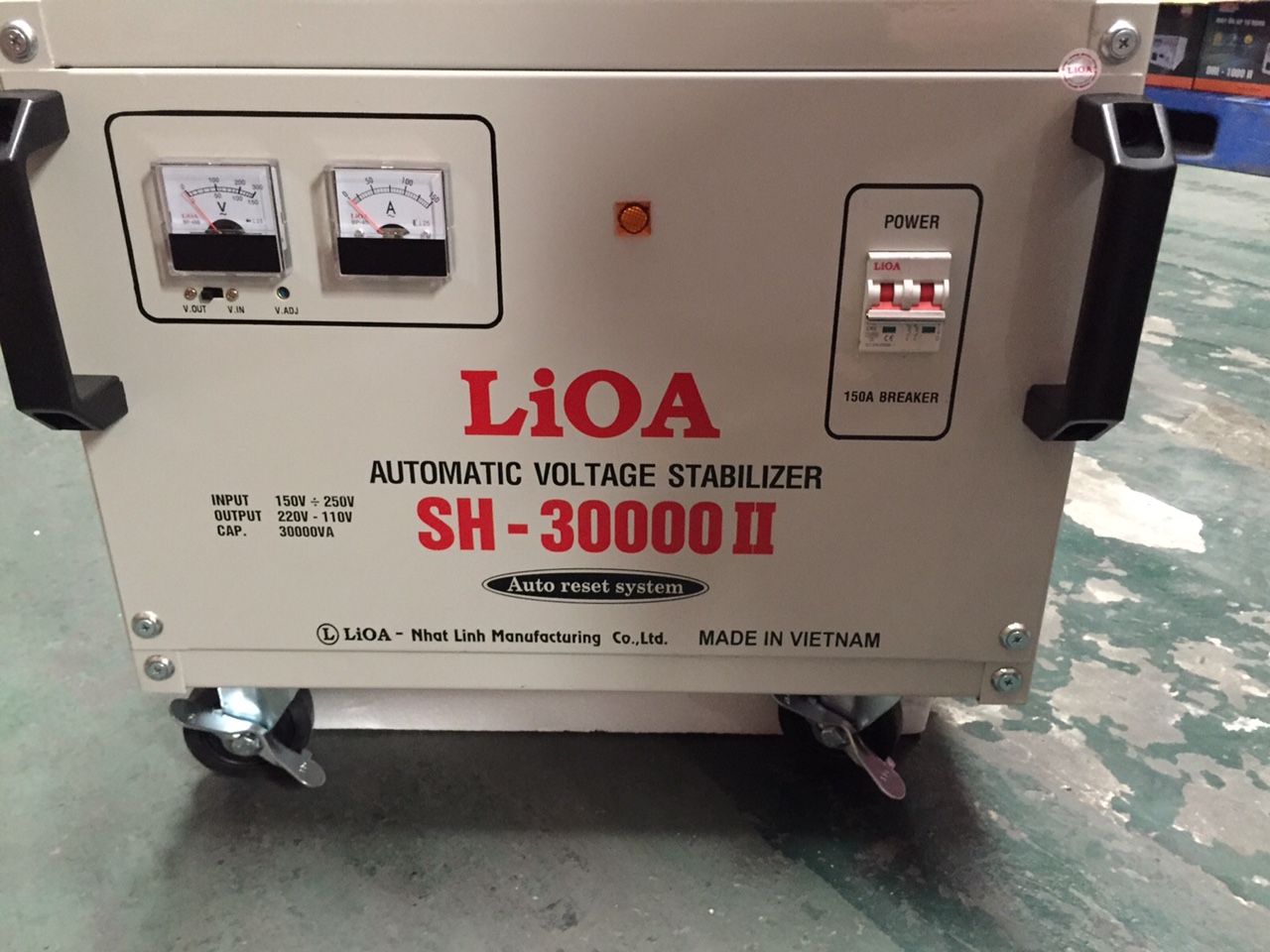 ỔN ÁP LIOA 1 PHA - ỔN ÁP LIOA 30KVA