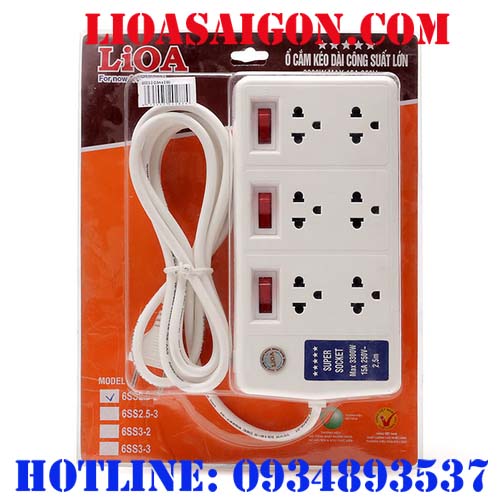 ổ cắm công suất lớn lioa