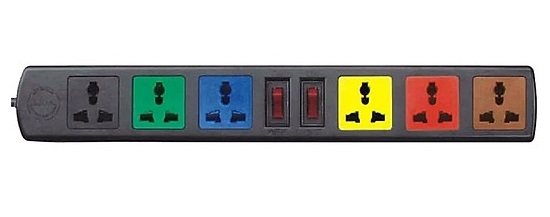 ổ cắm lioa 6 lỗ 3m 6d32n