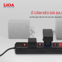 Ổ cắm LiOA có tính năng Tắt - Mở từng nguồn điện độc lập