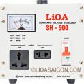Giới thiệu sản phẩm ổn áp LiOA 0.5kVA - LiOA SH-500-II