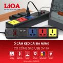 Ổ cắm sạc USB LiOA có gì đặc biệt - LiOA 4D32NUSB