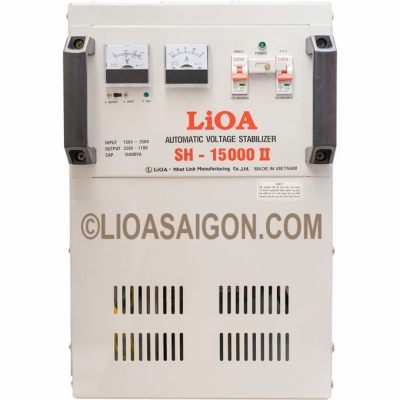 Ổn áp lioa 15KVA dải 150V LiOA SH-15000